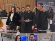 Çiçeği burnunda aşıklar Hande Erçel ve Hakan Sabancı böyle yakalandı!